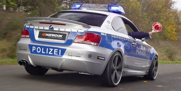 policja niemcy bmw
